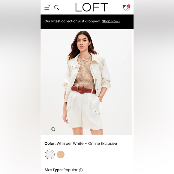 Fluid Bomber Jacket,Drapey Cargo Bermuda NWT Jacket Size S and shorts  size 4 - Picture 1 of 15